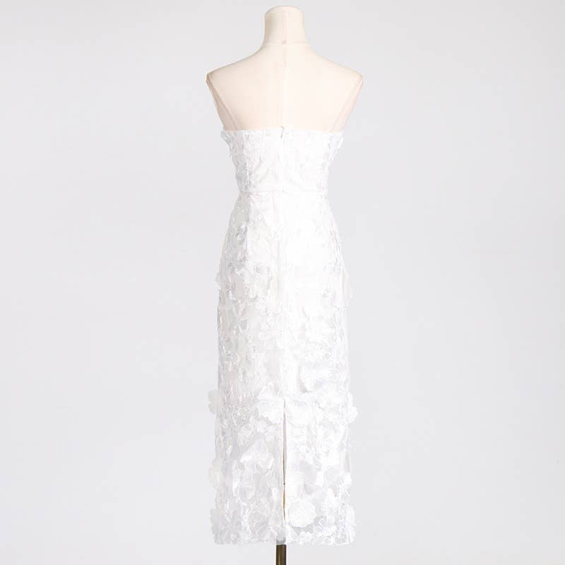 TAO | PS Floral Embroidered Slim Tube Dress