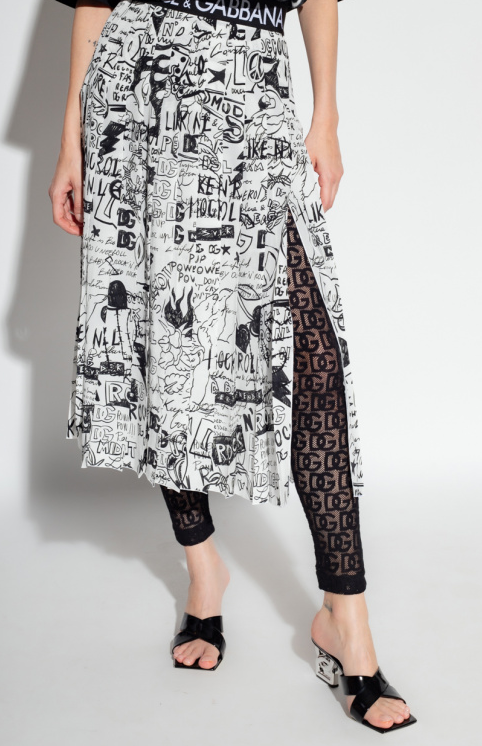 Dolce & Gabbana | Doodle Skirt