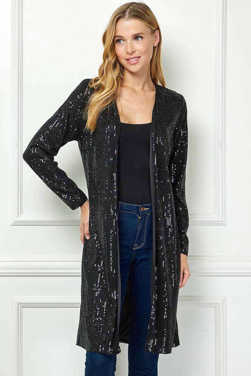 Sequin | Cardigan Long Sleeve