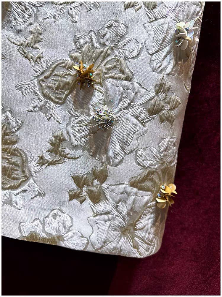 TAO | PS Golden Beadwork A-Line Dress