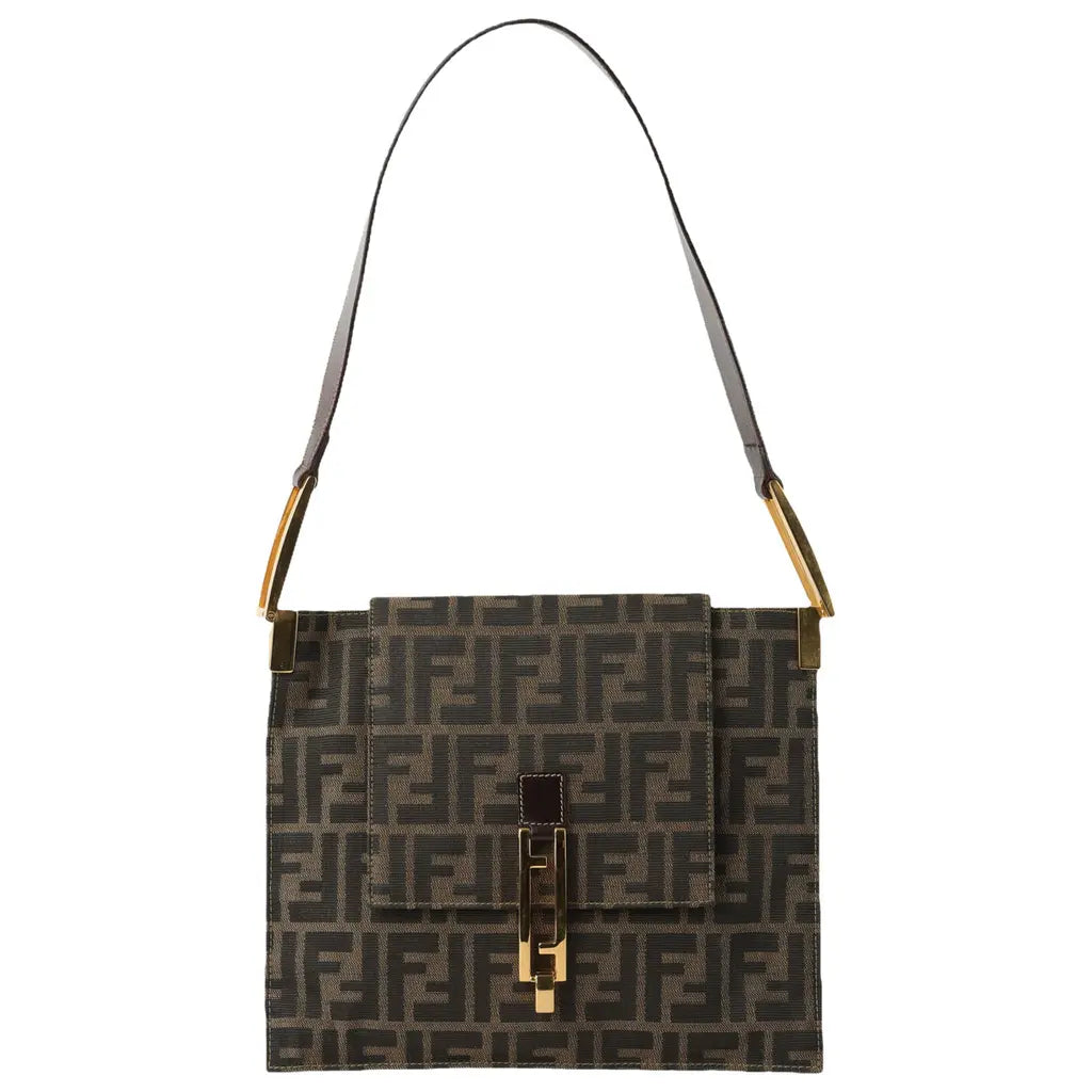 Fendi | Zucca Turn-lock Shoulder Bag