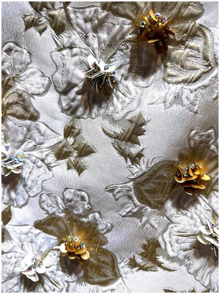 TAO | PS Golden Beadwork A-Line Dress