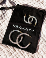 Rocknot | Petite Hoop Earings