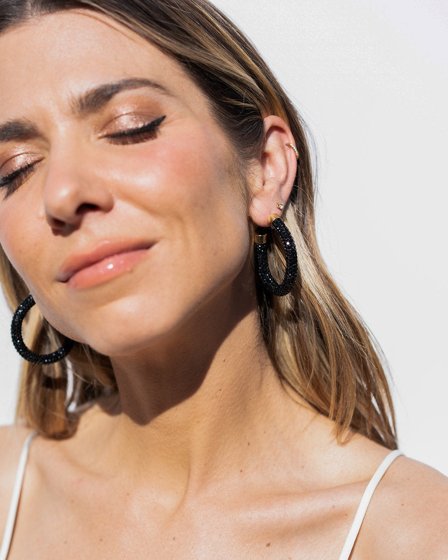 Rocknot | Petite Hoop Earings