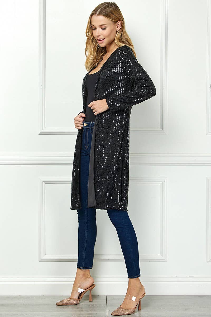 Sequin | Cardigan Long Sleeve