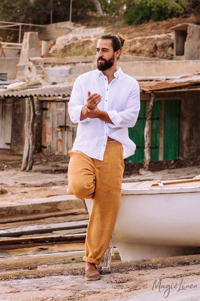MagicLinen | Mens Nevada Shirt