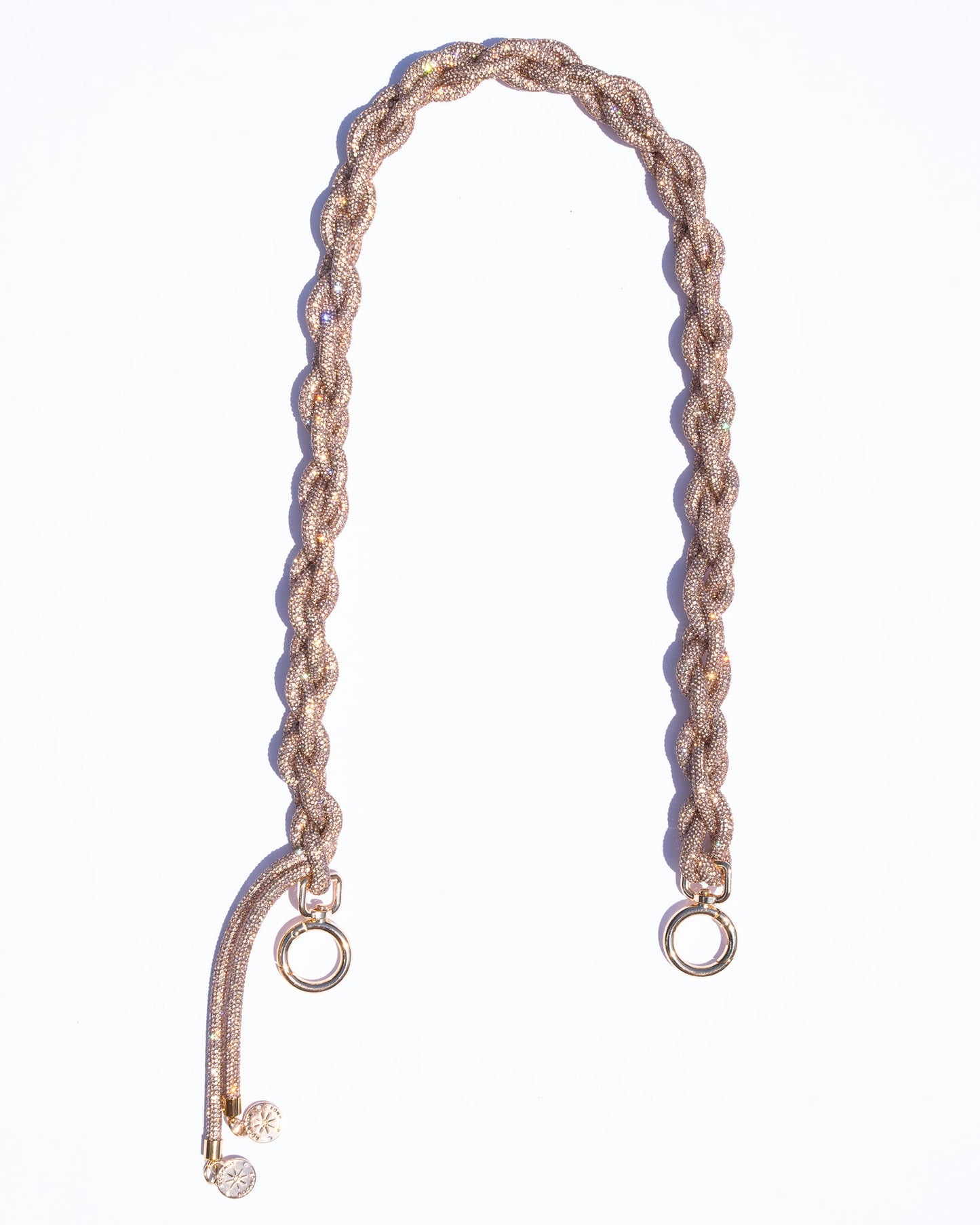 Rocknot | Rose Gold Chain 50" with Lyla Blush Pouch