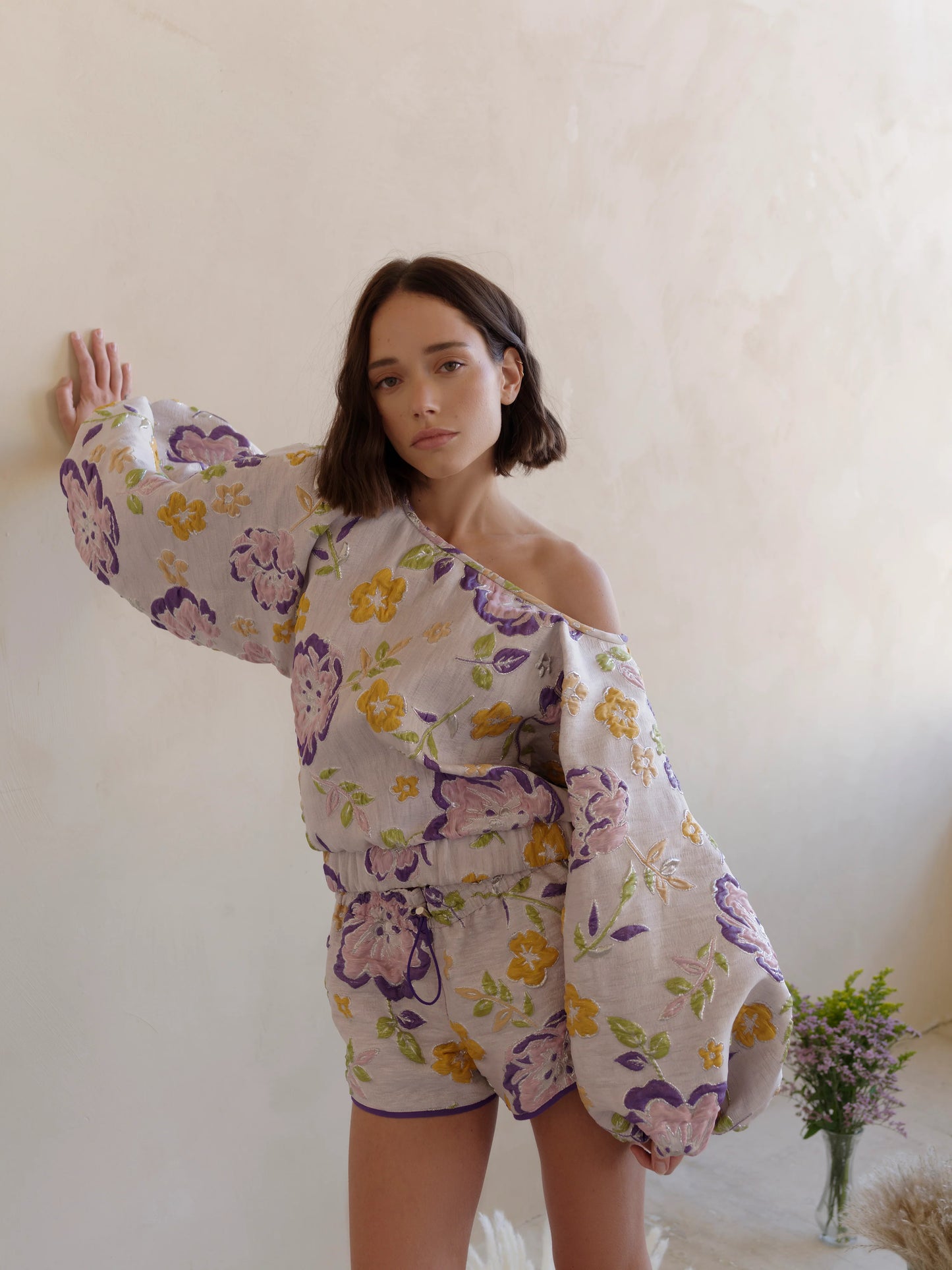 Arianne Elmy | Lavender good luck top