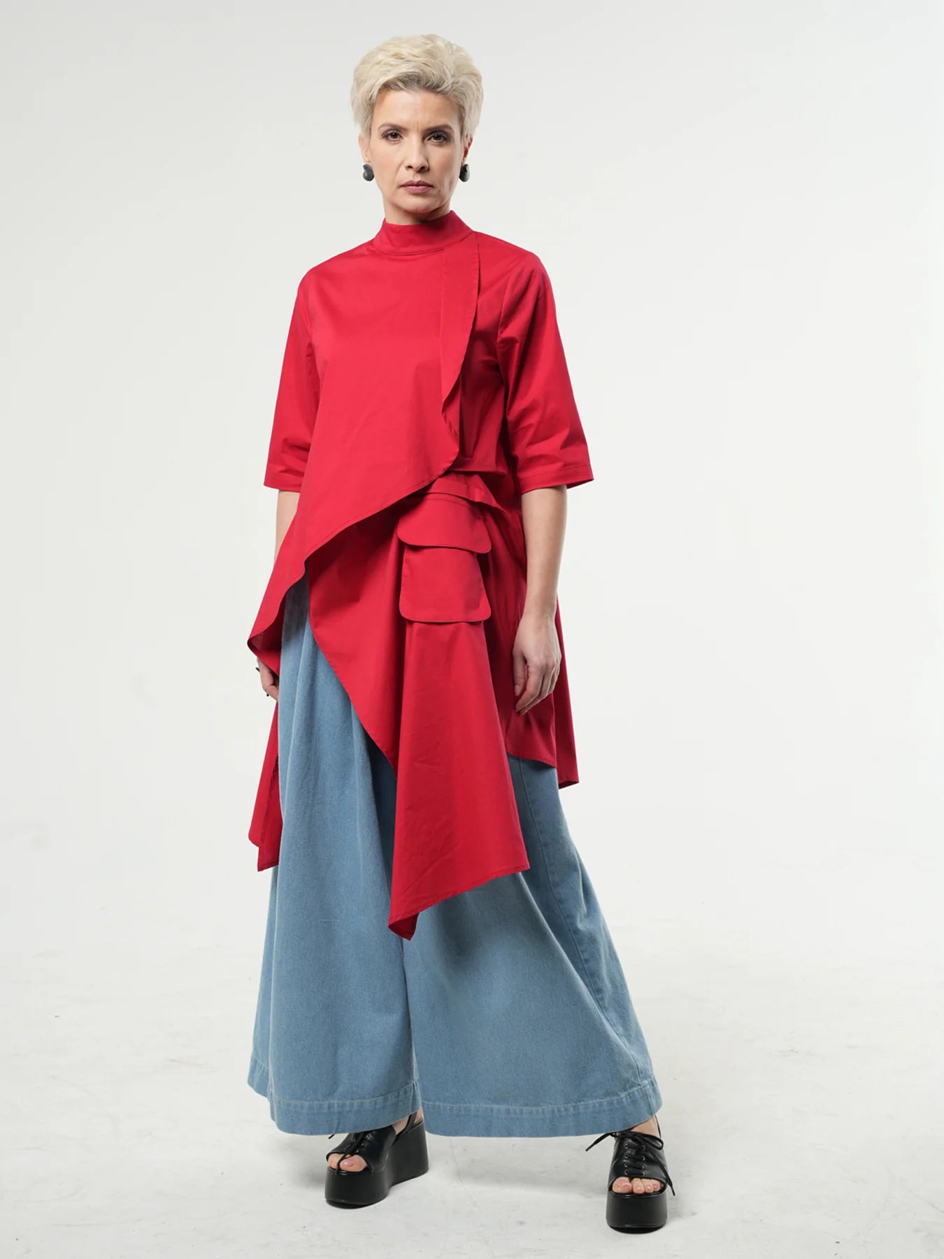 Metamorphoza | Asymmetric Tunic Shirt