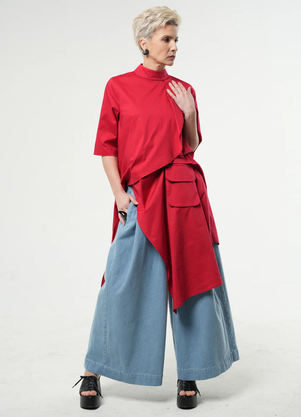 Metamorphoza | Asymmetric Tunic Shirt