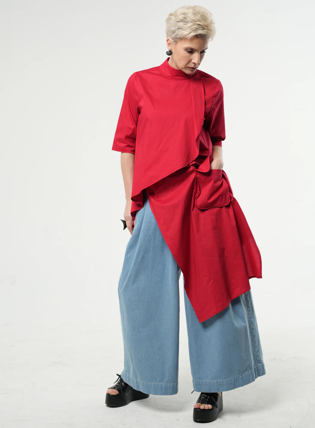 Metamorphoza | Asymmetric Tunic Shirt