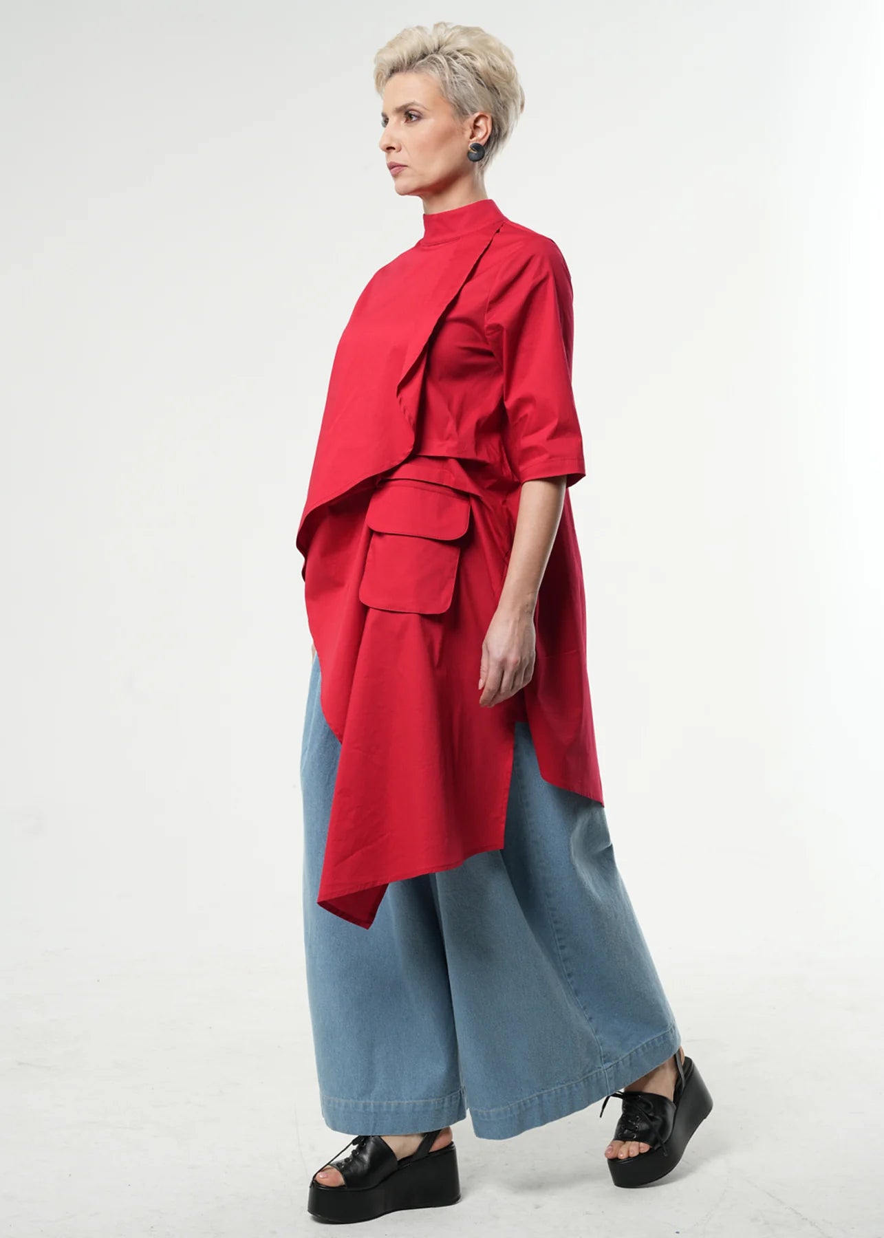 Metamorphoza | Asymmetric Tunic Shirt