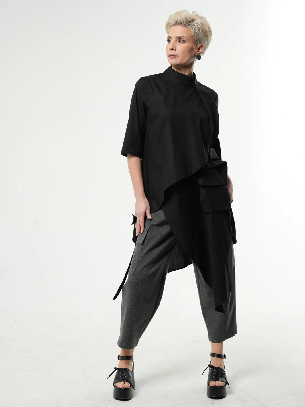 Metamorphoza | Asymmetric Tunic Shirt