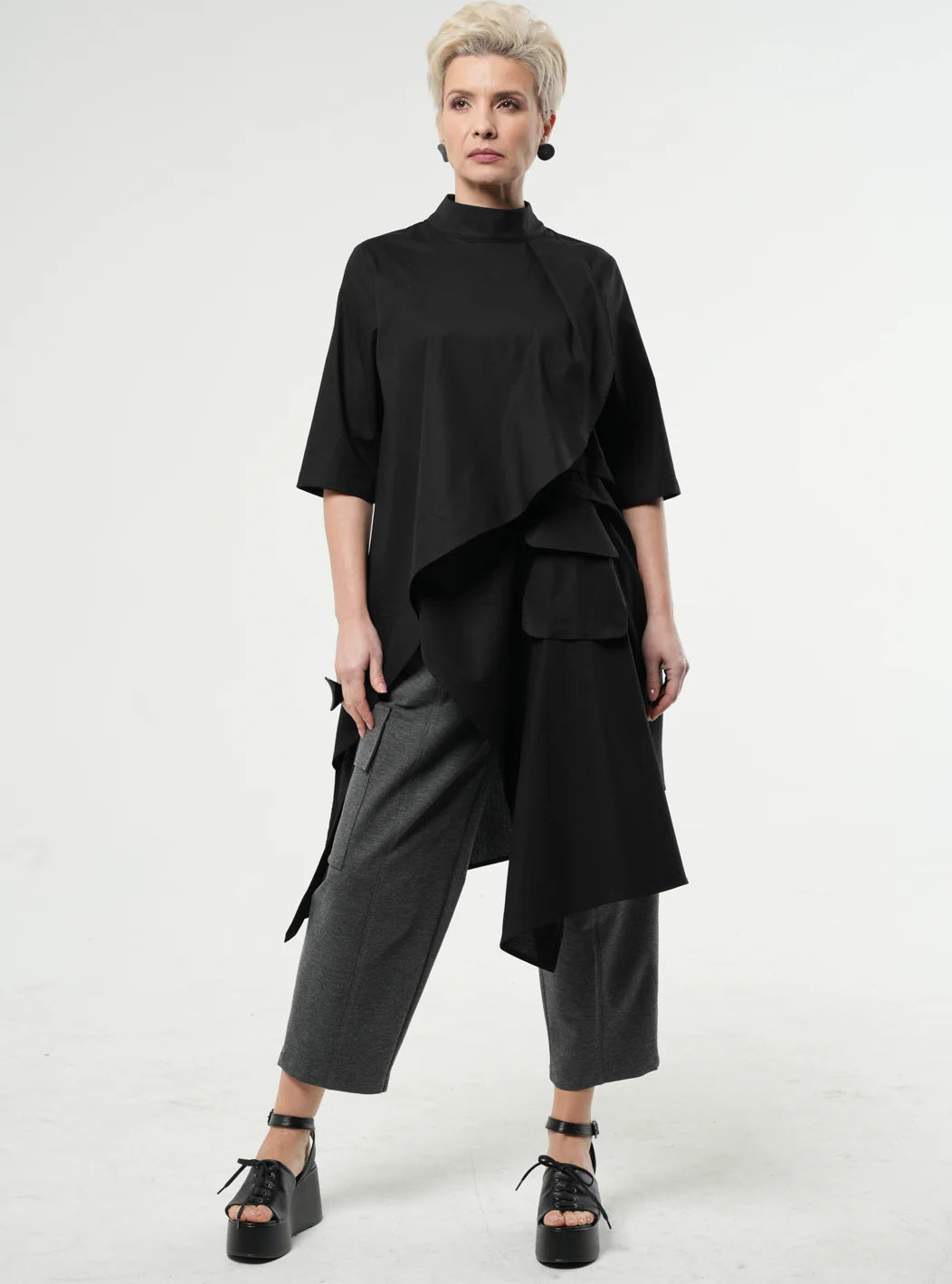 Metamorphoza | Asymmetric Tunic Shirt