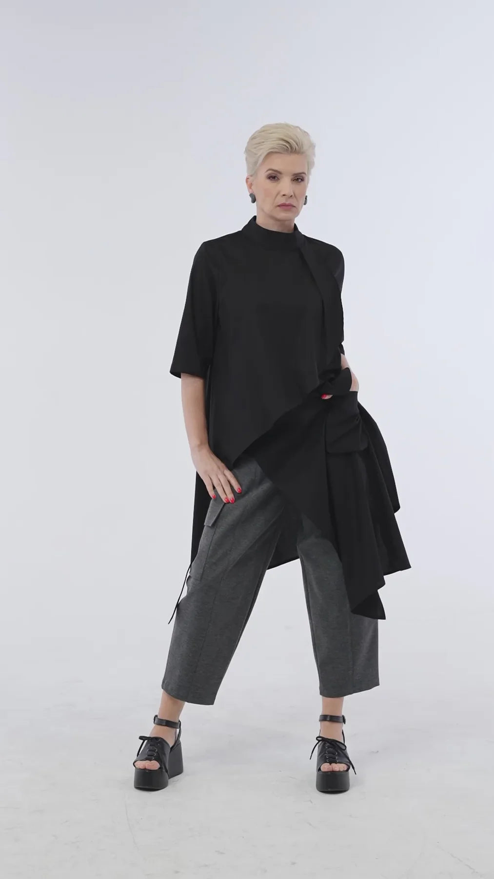 Metamorphoza | Asymmetric Tunic Shirt