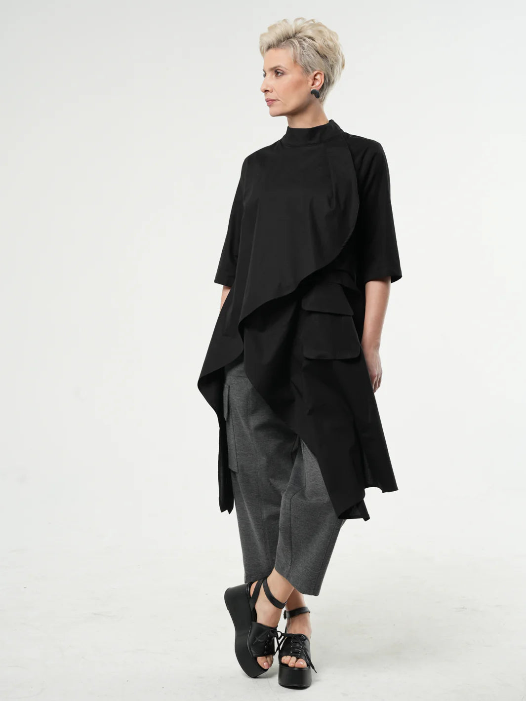 Metamorphoza | Asymmetric Tunic Shirt