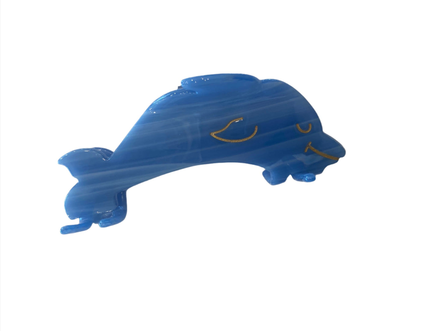 HAIR CLIPS: Ocean Dolphin Blue