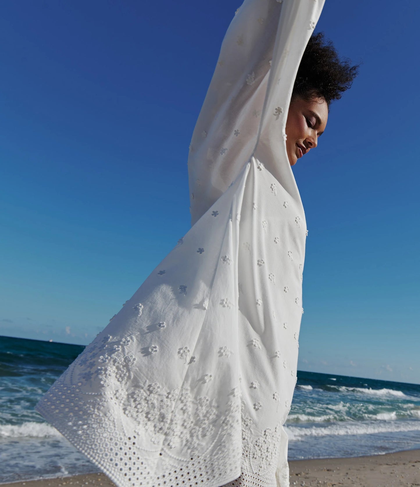 Arianne Elmy | English Garden Embroidered Cotton Good Luck Dress