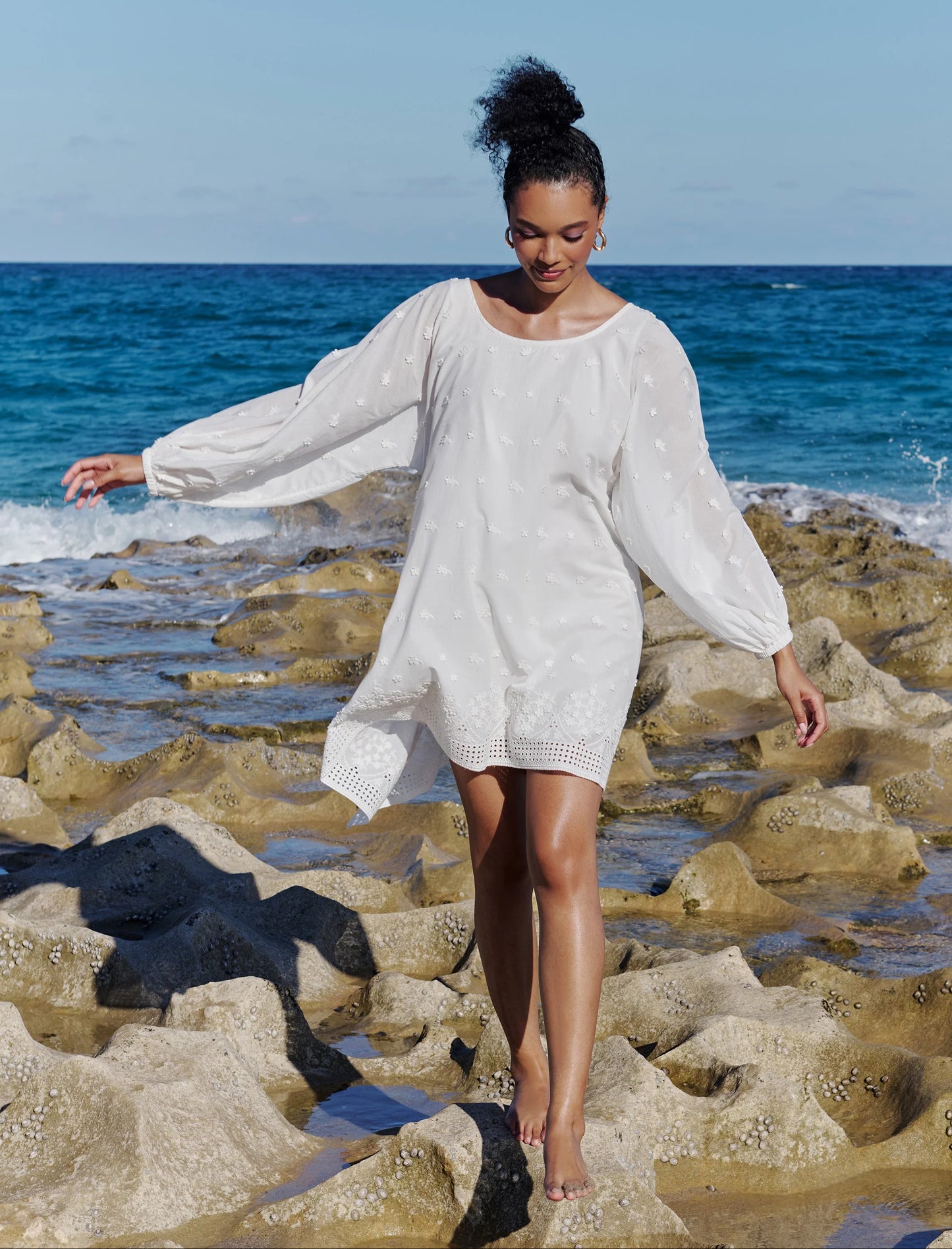 Arianne Elmy | English Garden Embroidered Cotton Good Luck Dress