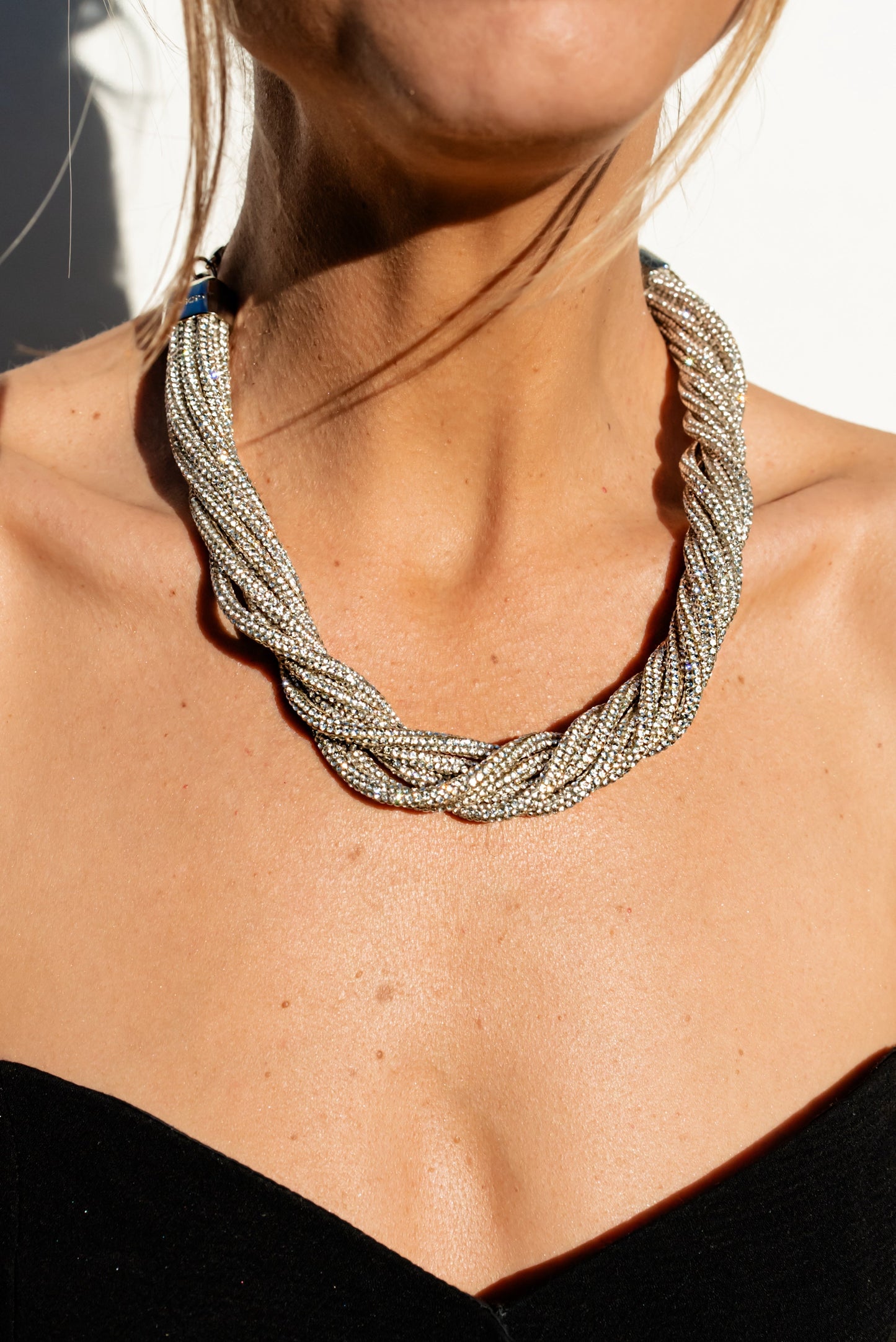 Rocknot | Multistrand Crystal Necklace