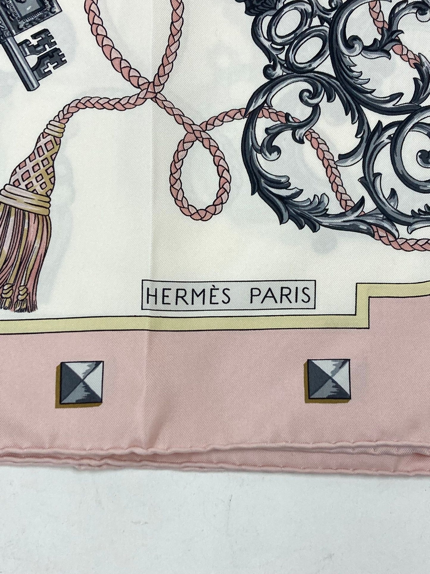 Hermes | Les Cles Carre 90 Scarf