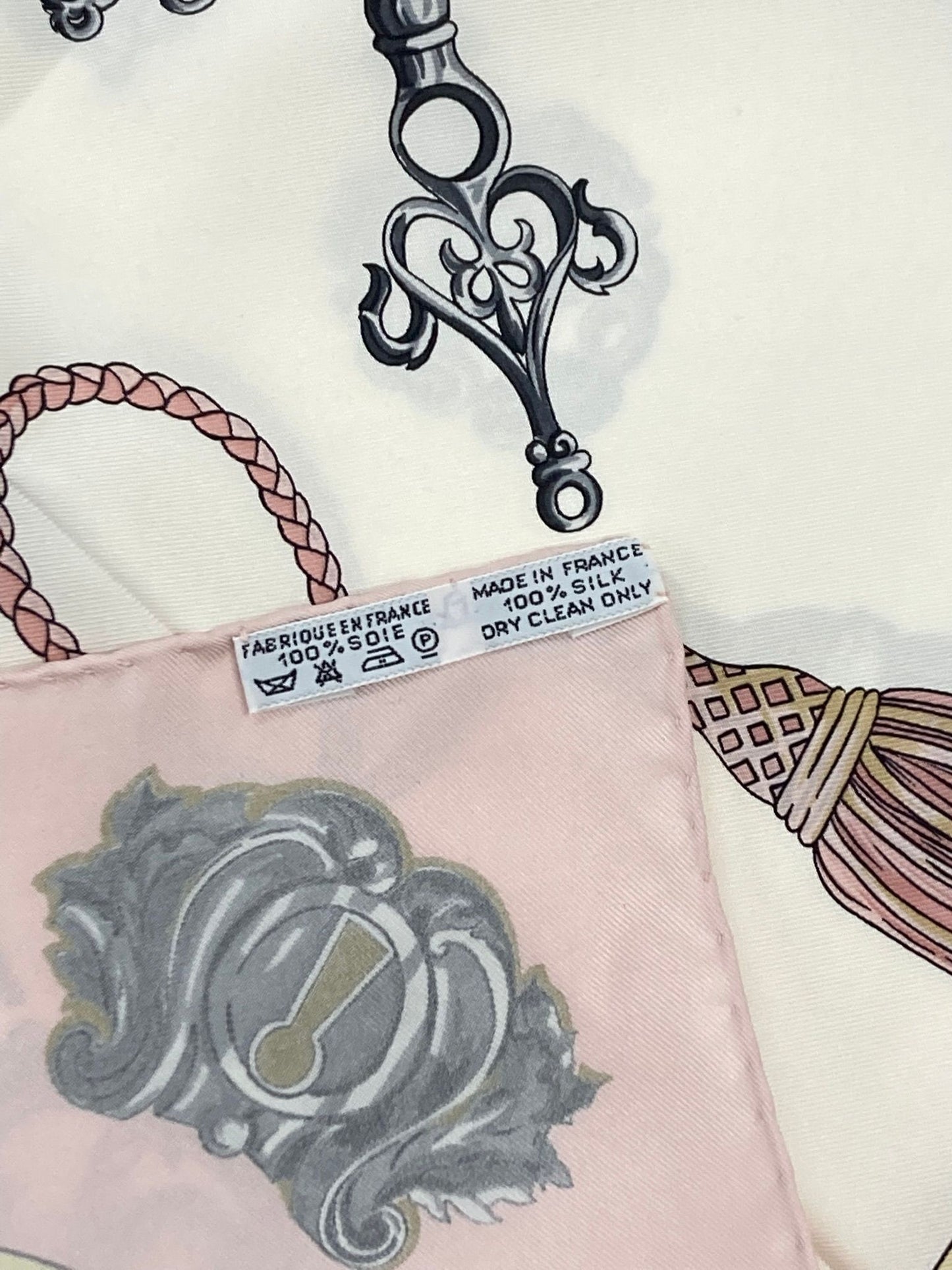 Hermes | Les Cles Carre 90 Scarf