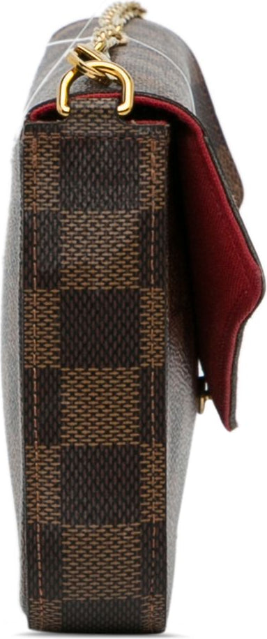 Louis Vuitton | Damier Ebene Pochette Felicie Brown