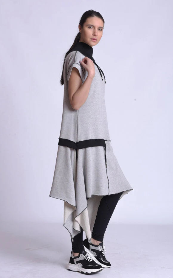 Metamorphoza | Off The Shoulder Collared Tunic