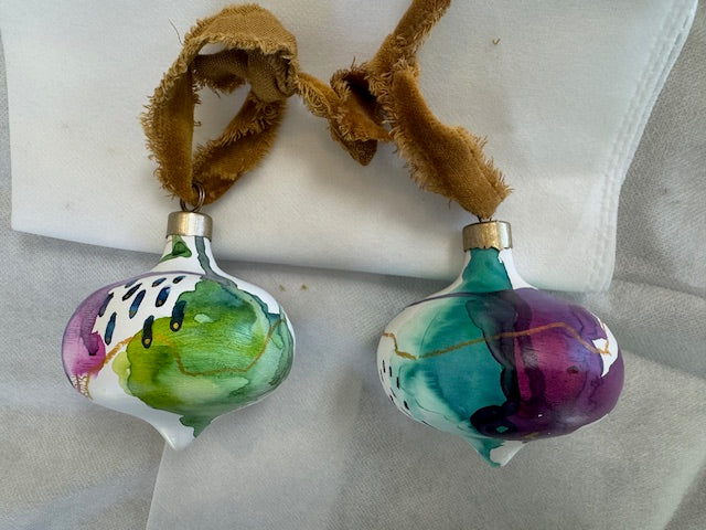 Michelle Wolf | Retro Xmas Tree Ornament