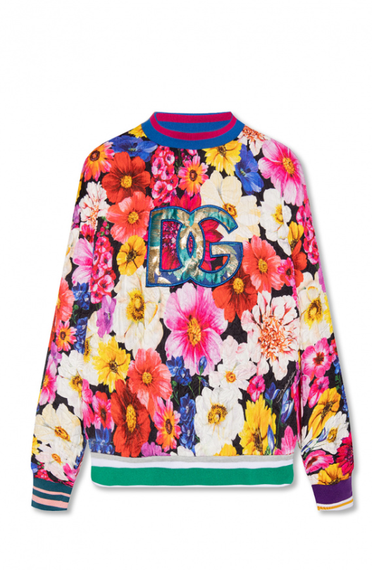 Dolce & Gabbana | Brocade Sweatshirt Floral