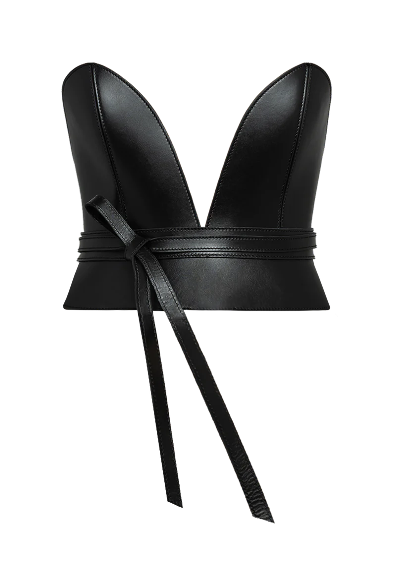 Pritch London | Corset Belt Wrap Pitch Black