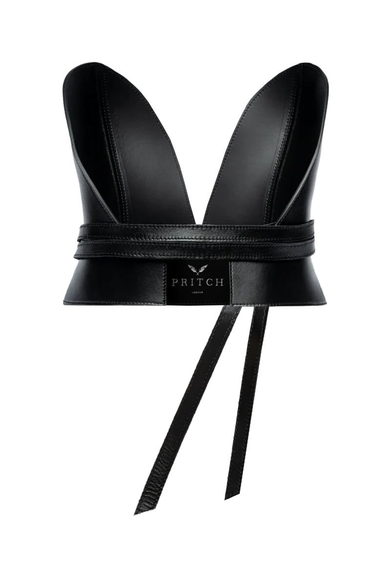 Pritch London | Corset Belt Wrap Pitch Black