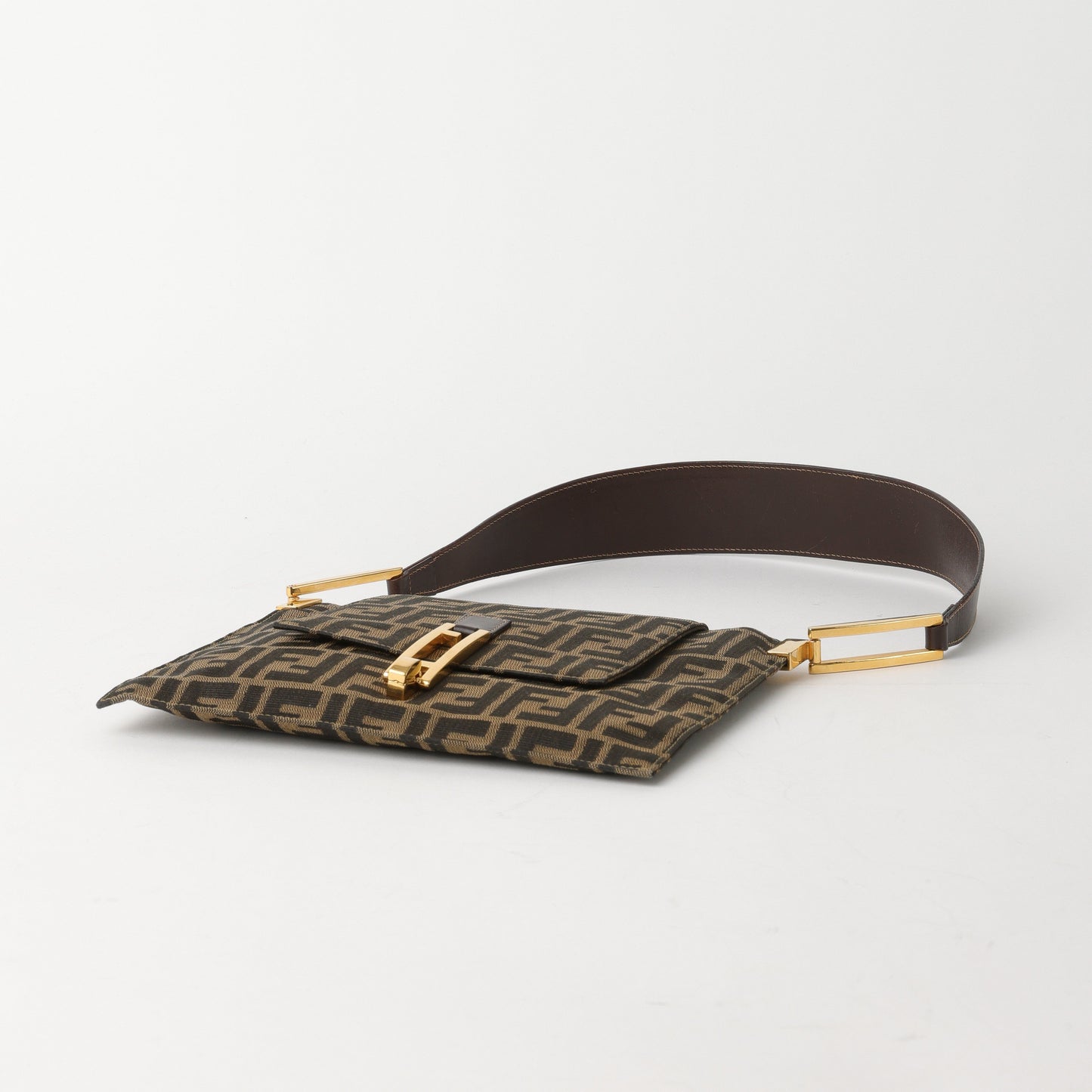 Fendi | Zucca Turn-lock Shoulder Bag
