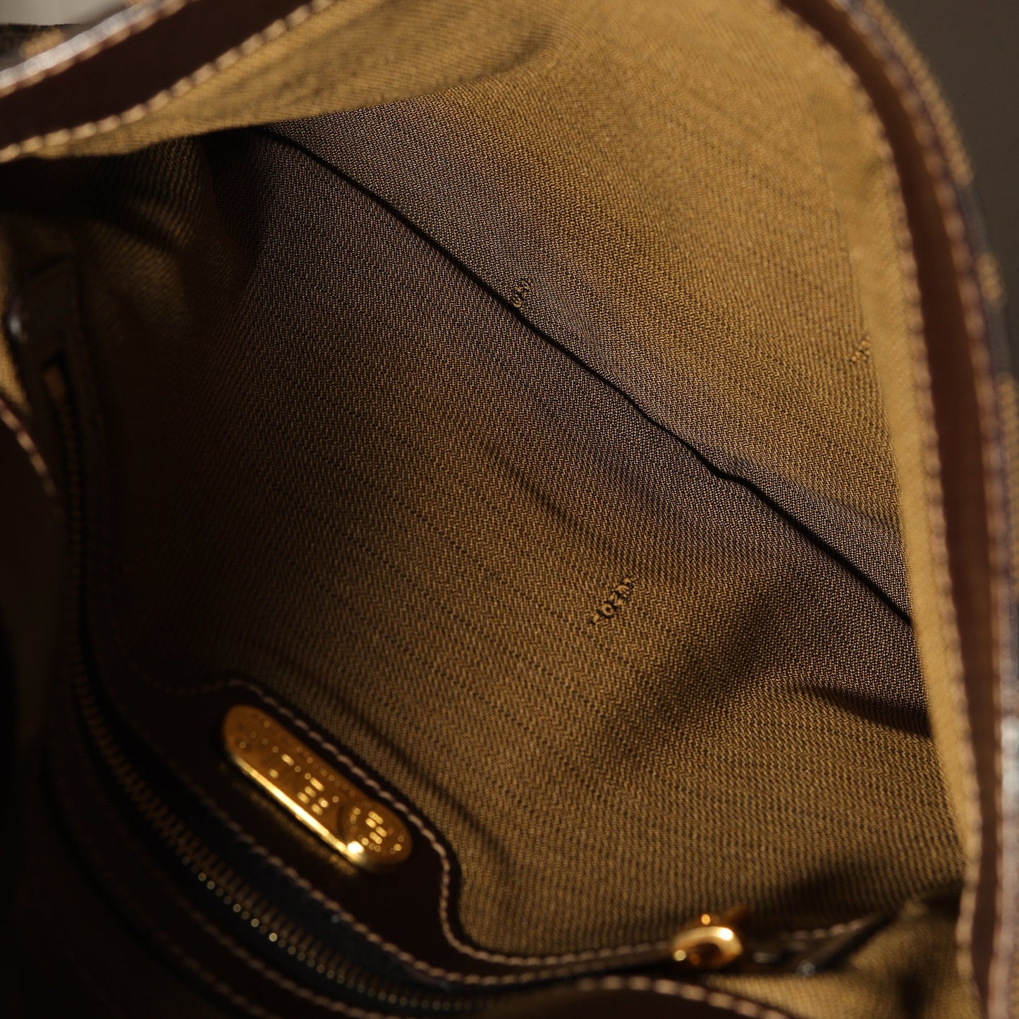 Fendi | Zucca Turn-lock Shoulder Bag