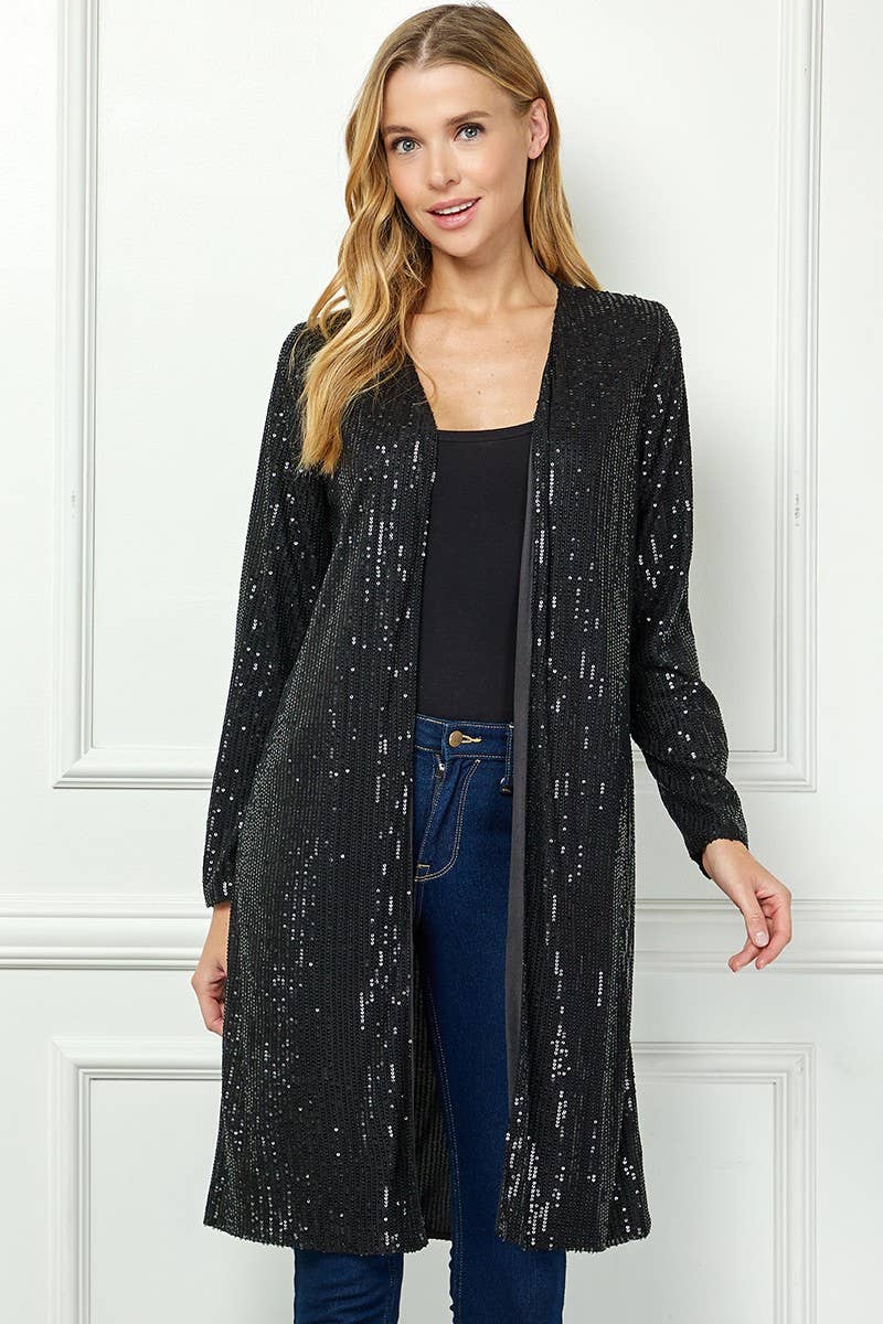 Sequin | Cardigan Long Sleeve