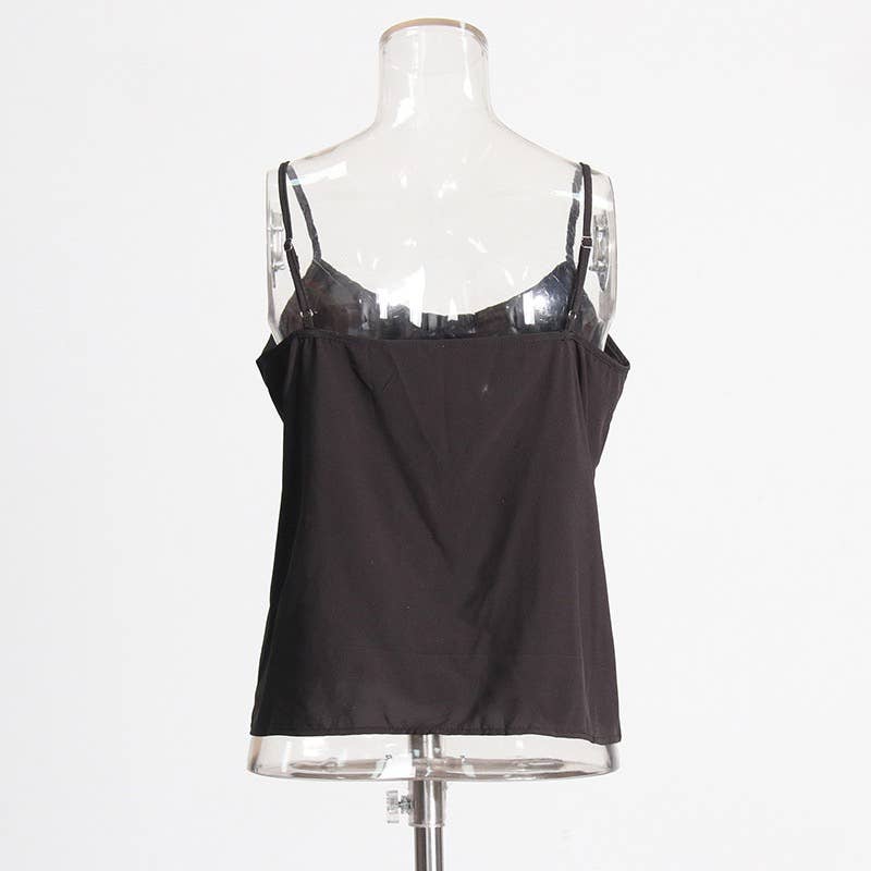 TAO | PS Black Floral Top & A-Line Skirt Ensemble