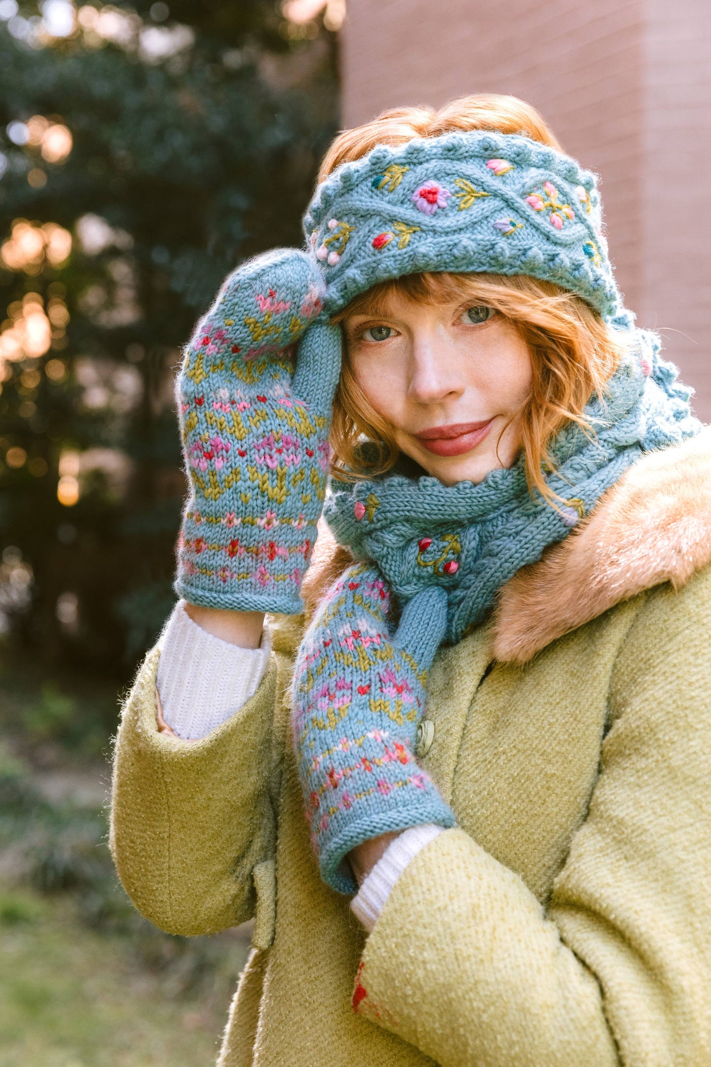 Narrow Tilly Scarf: Turquoise