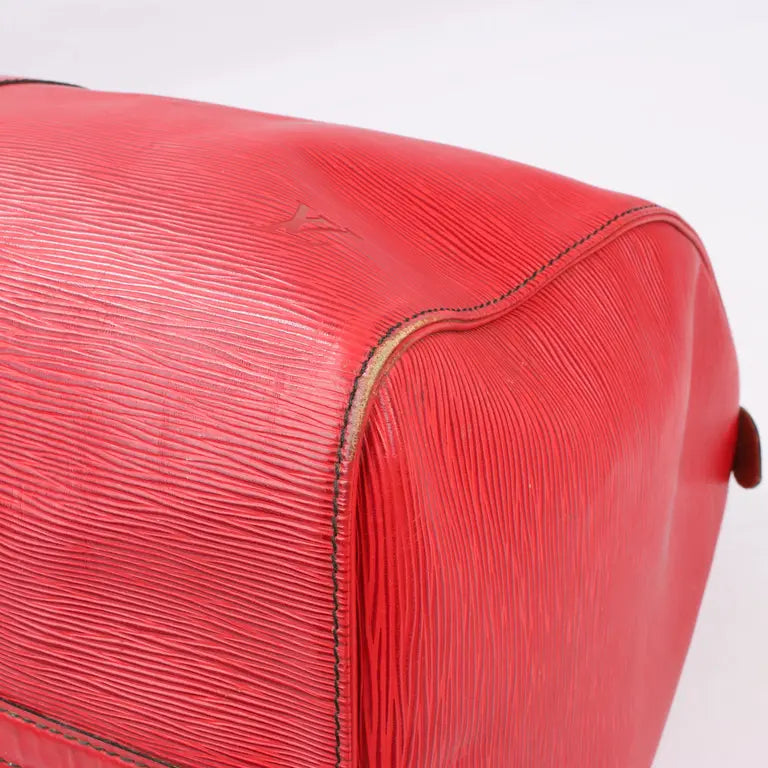 Louis Vuitton | Epi Keepall 55 Castillan Red Travel Bag