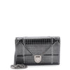 Christian Dior   |   Diorama Wallet on Chain Cannage Embossed Calfskin