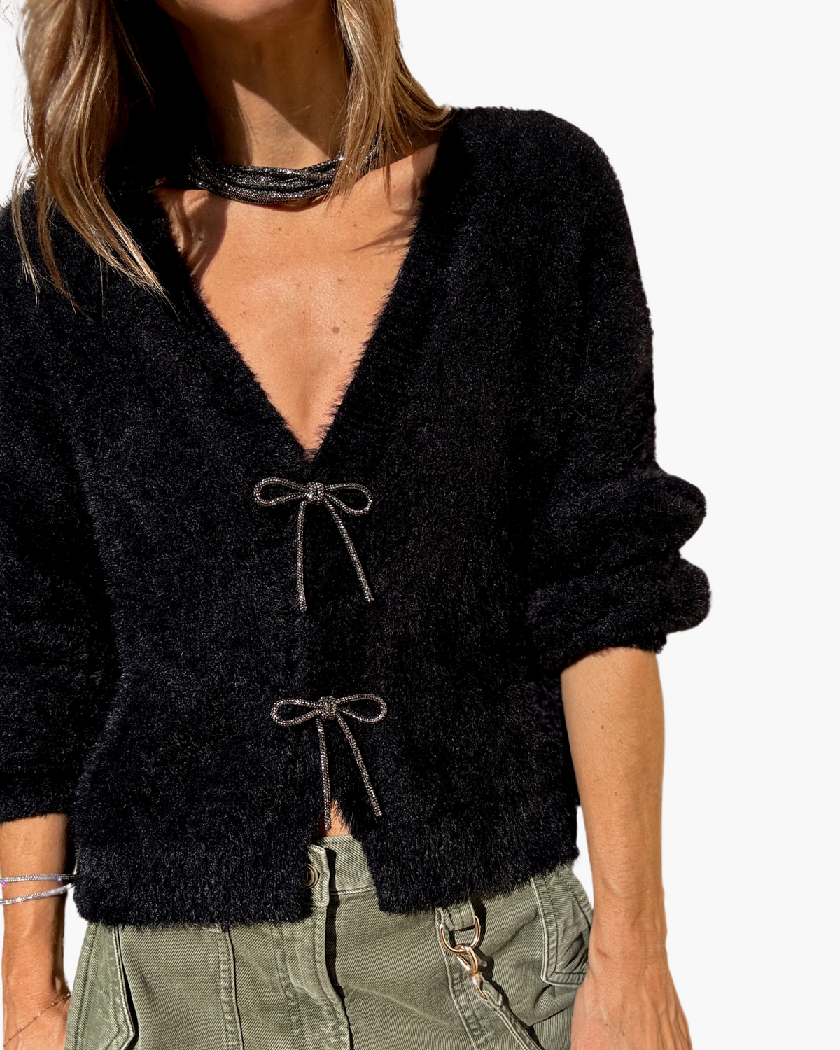 Rocknot   |    Karina Fuzzy Cardigan