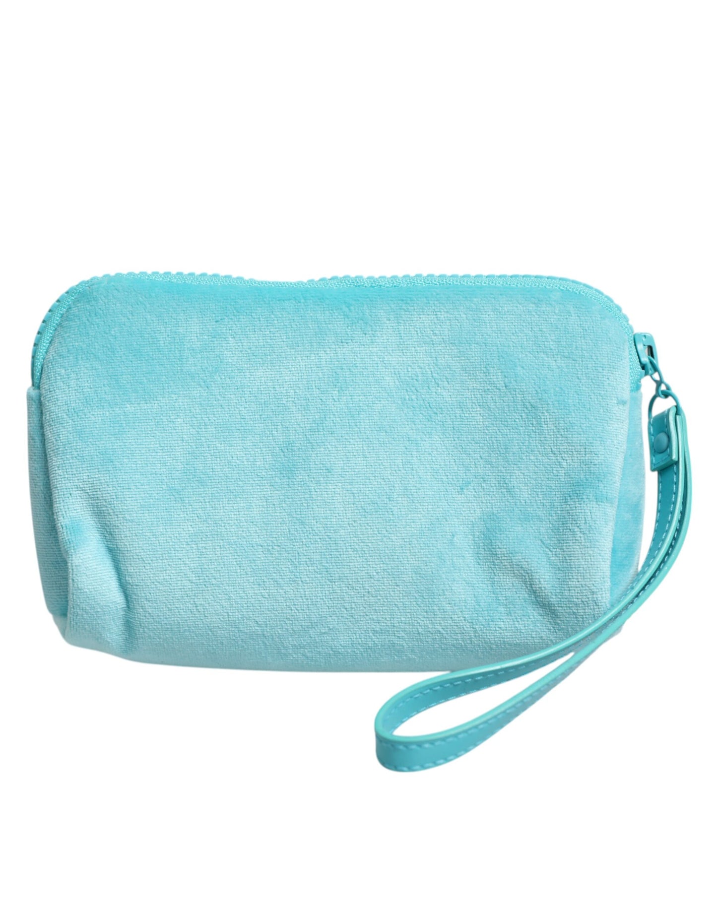 Dolce & Gabbana Light Blue Solid Logo Clutch Sunglasses Holder Pouch Bag