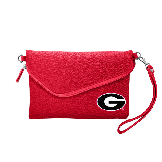Georgia Bulldogs   |    Crossbody Purse Red + GA Keyring