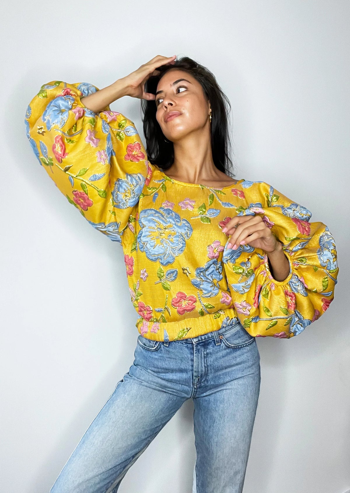 Arianne Elmy   |    Yellow good luck top