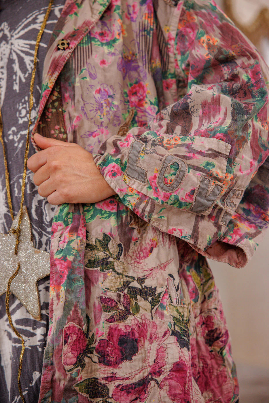 Magnolia Pearl  |   Appliqué Cyrene Coat