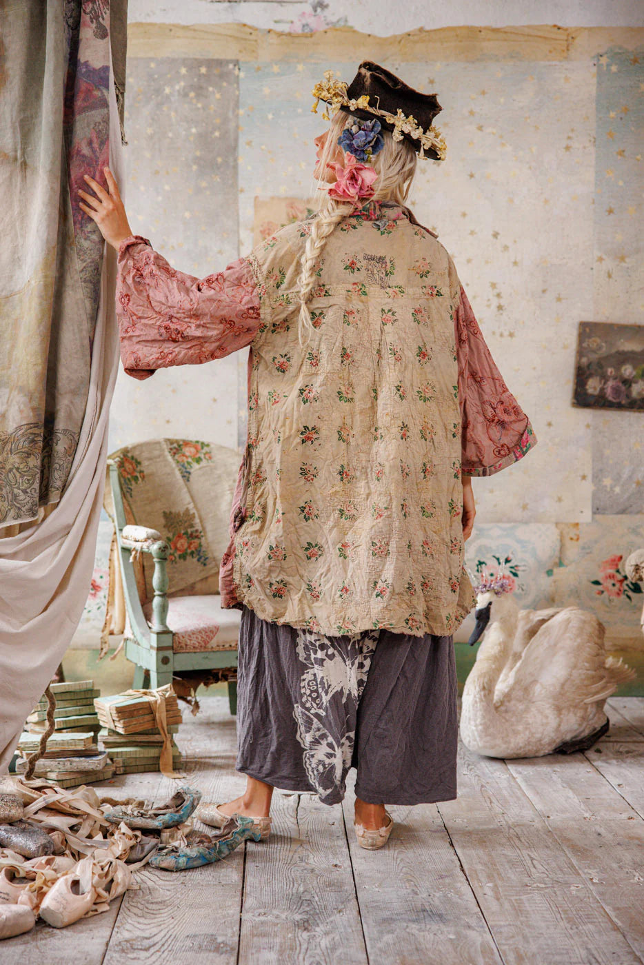 Magnolia Pearl  |   Appliqué Cyrene Coat