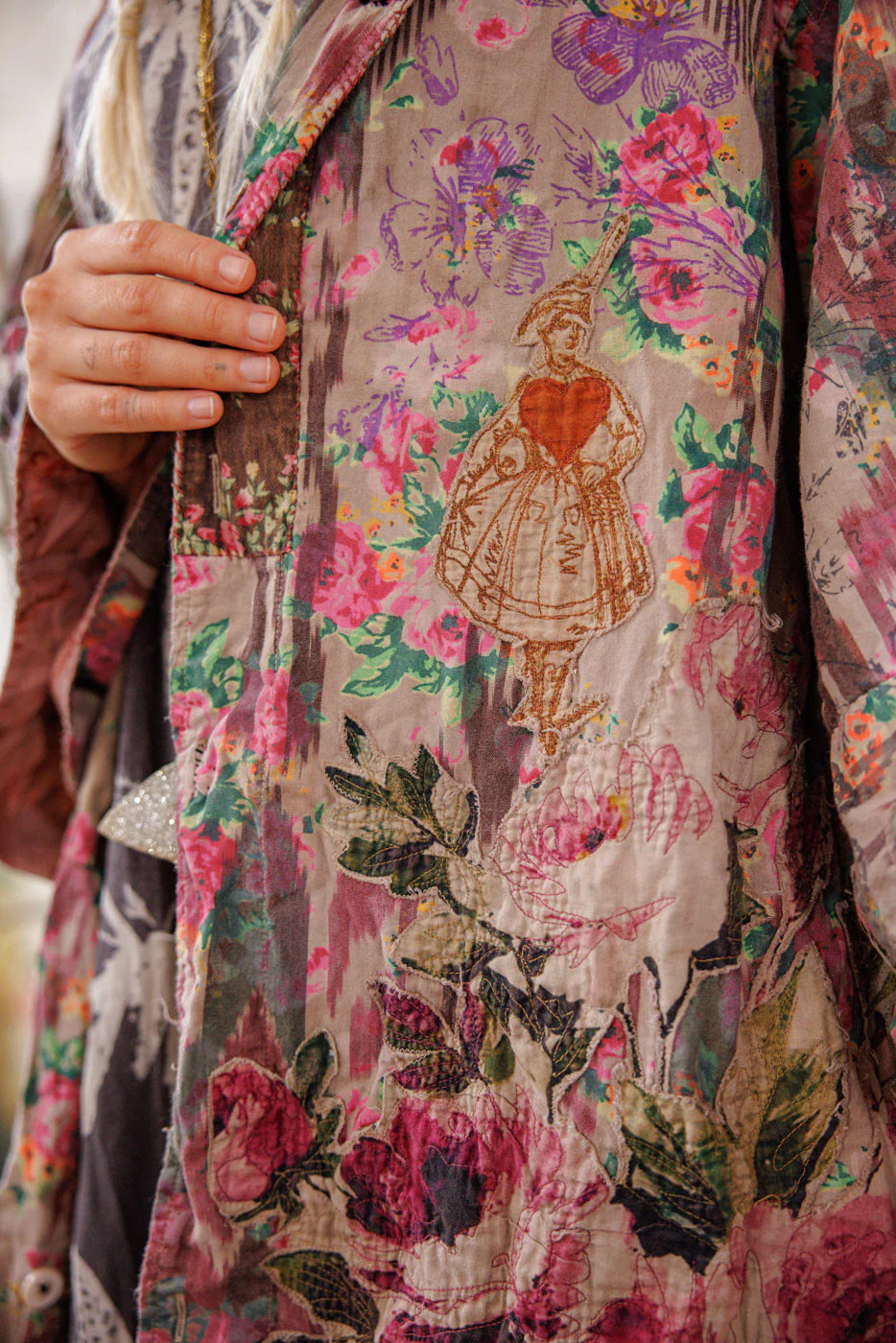 Magnolia Pearl  |   Appliqué Cyrene Coat