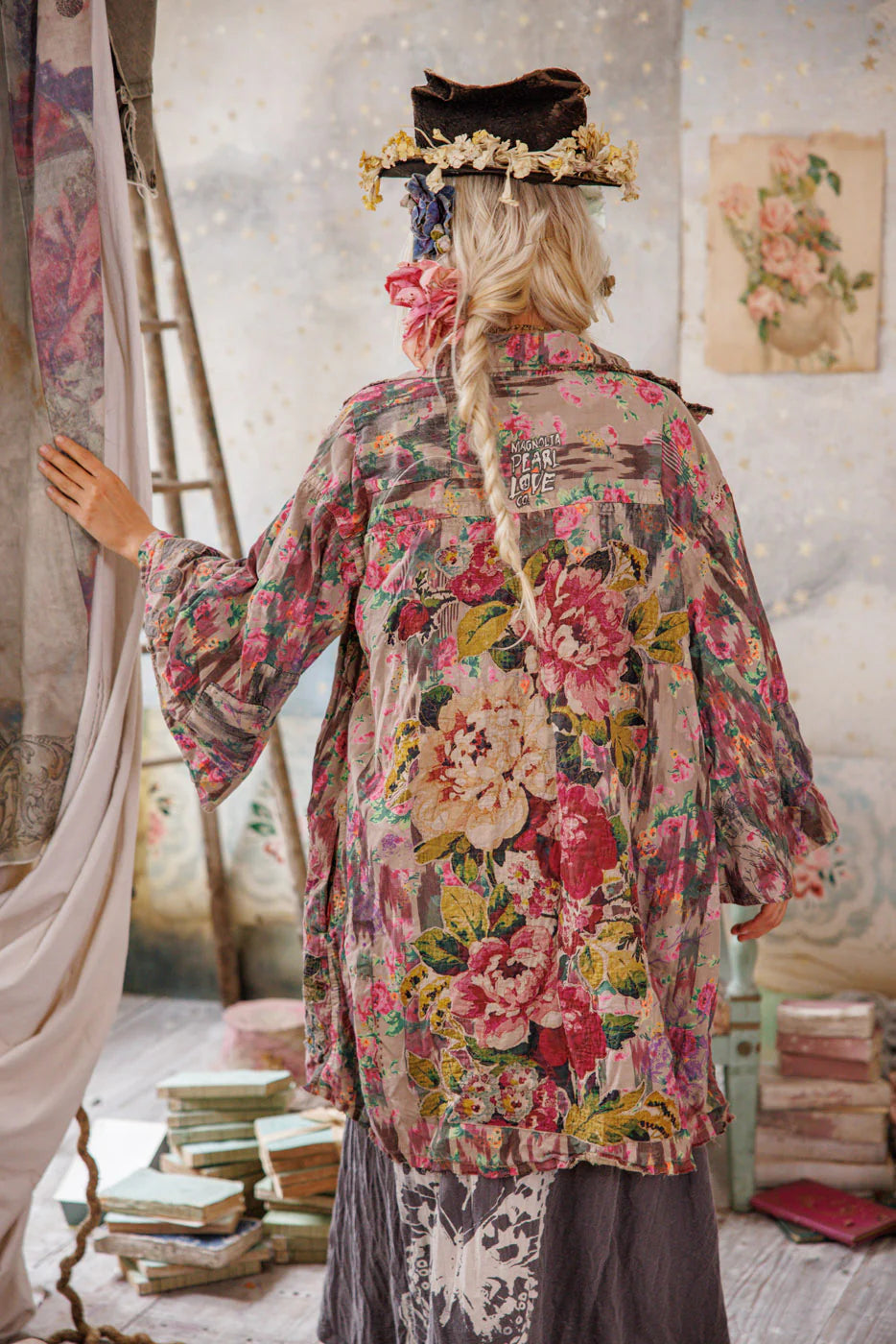 Magnolia Pearl  |   Appliqué Cyrene Coat