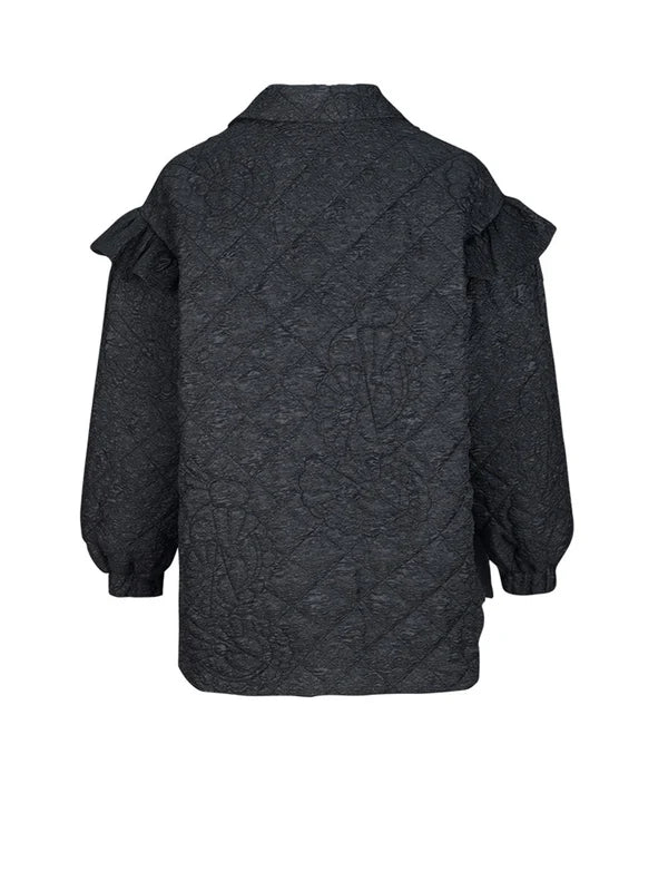 Mukzin   |    Black 3D Jacket with purse