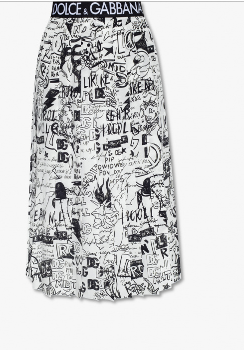 Dolce & Gabbana   |     Doodle Skirt