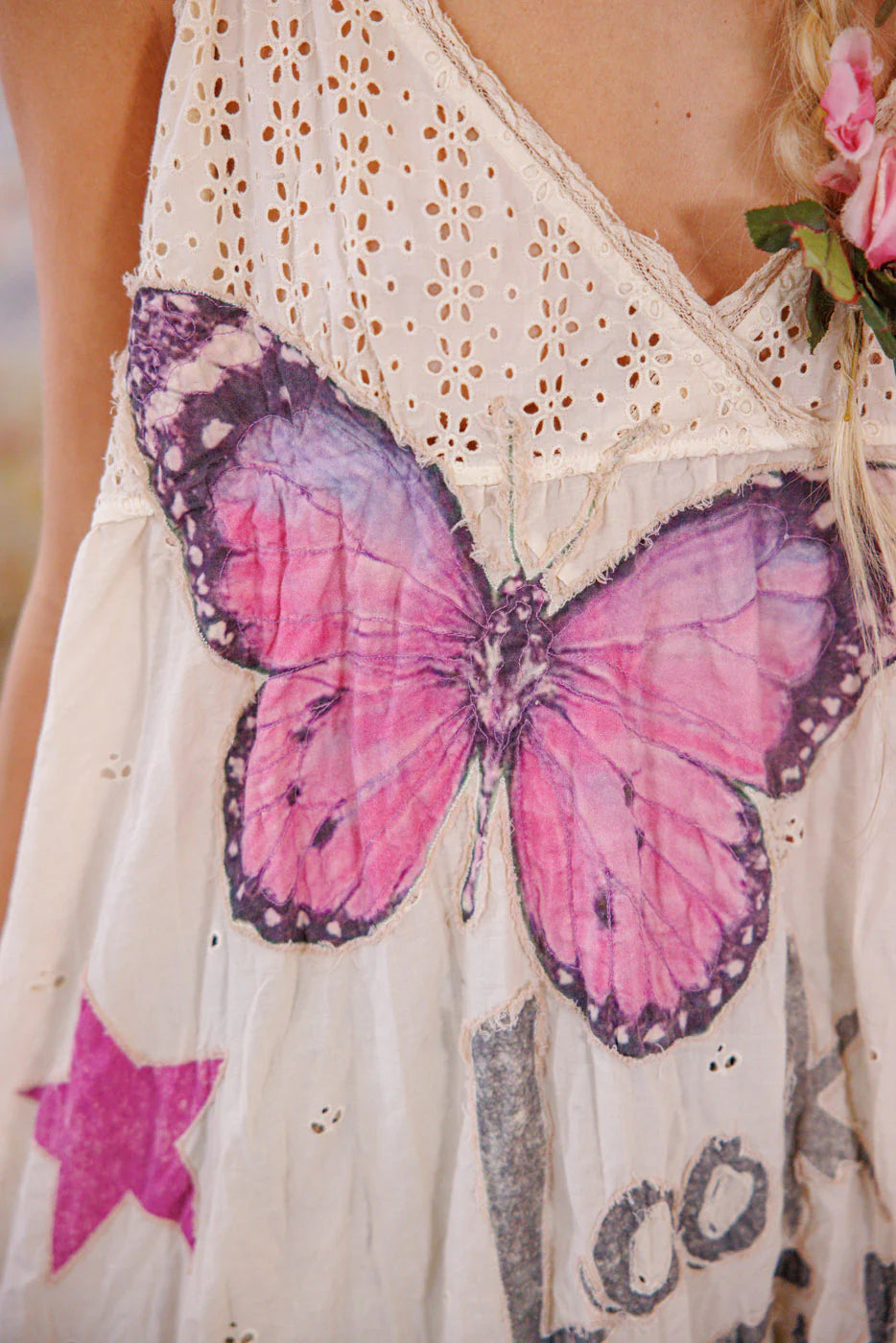 Magnolia Pearl  |   Eyelet Avril Tank Dress